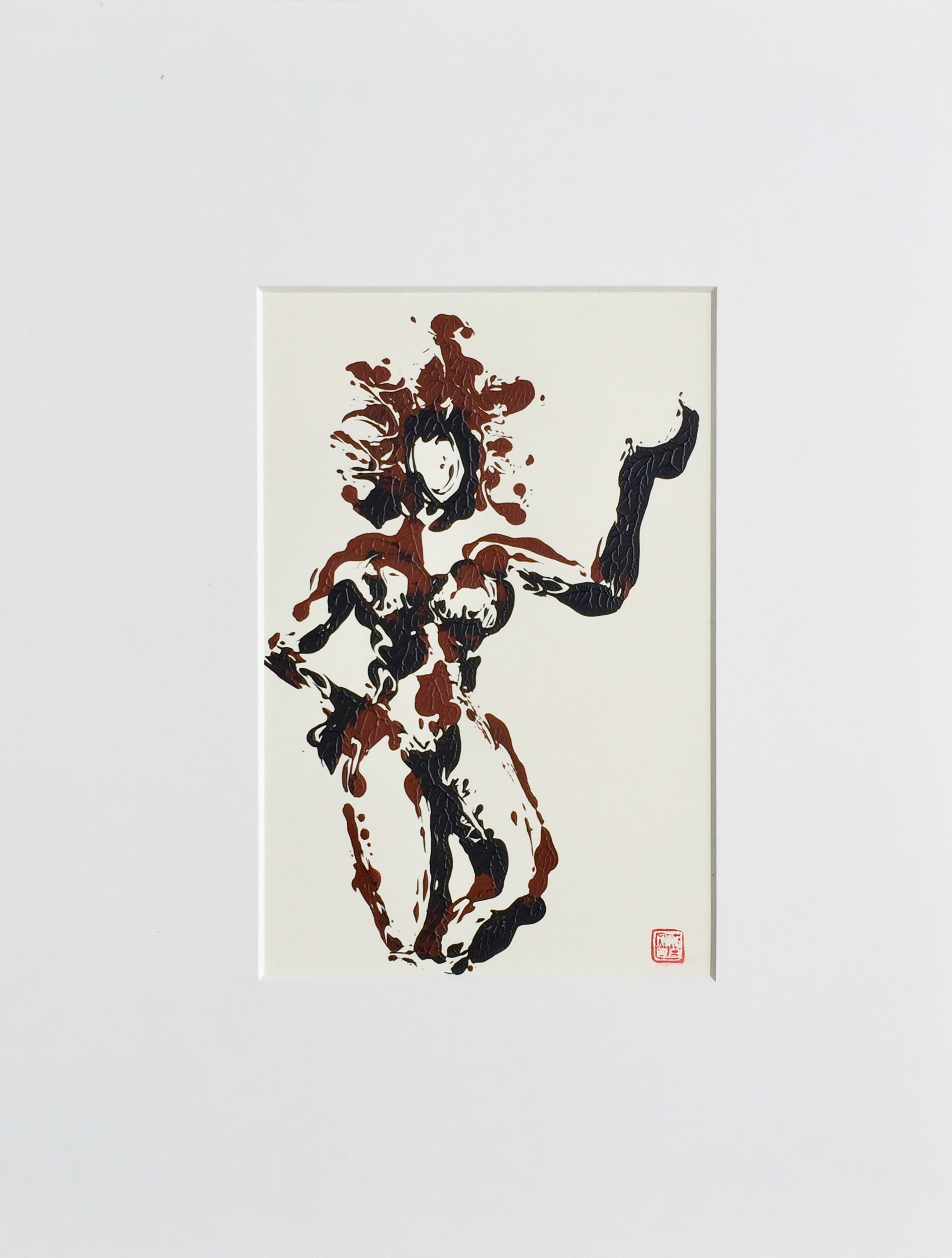 Mireille Mingarelli danseuse monotype IMG 3832