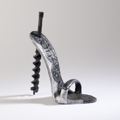  sandale chaussure a talon mèche céramique sculpture SM tranpercé
